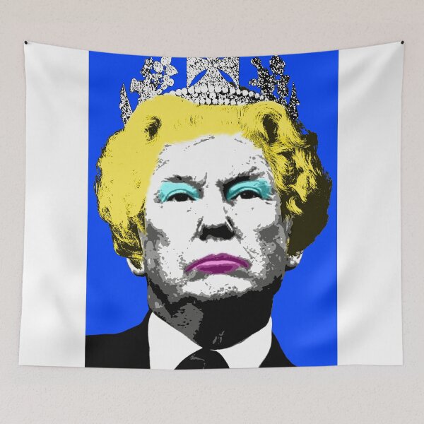 Item preview, King Trump the first - Blue designed and sold by Gary Hogben.