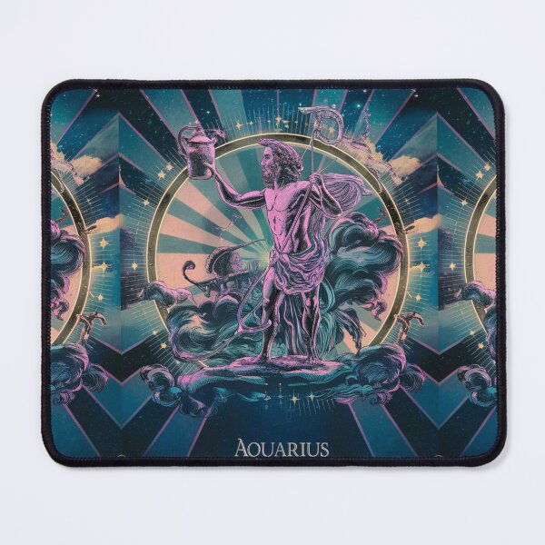 Item preview, Aquarius Astrology. Zodiac sign, Aquarius symbol designed and sold by ZodiacWonders.