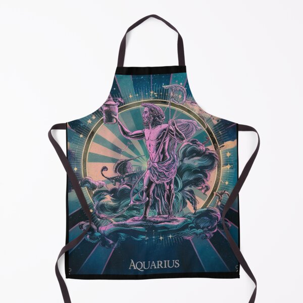 Item preview, Aquarius Astrology. Zodiac sign, Aquarius symbol designed and sold by ZodiacWonders.