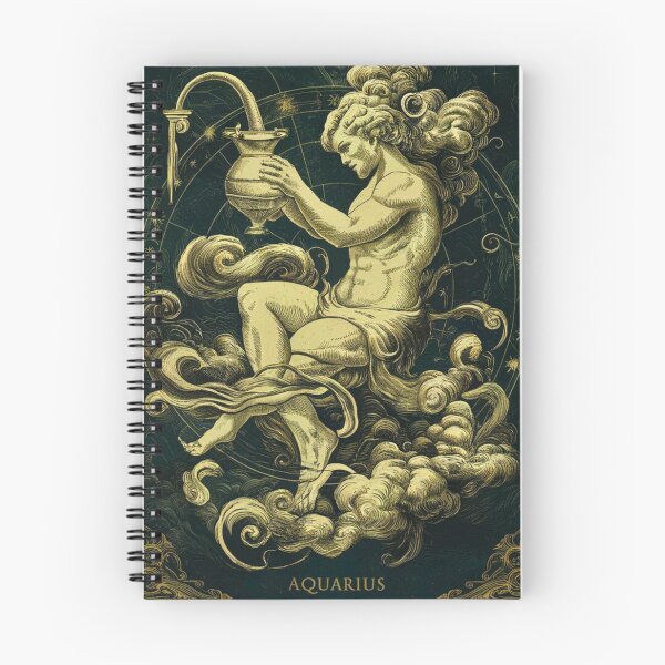 Item preview, Aquarius Astrology. Zodiac sign, Aquarius symbol designed and sold by ZodiacWonders.