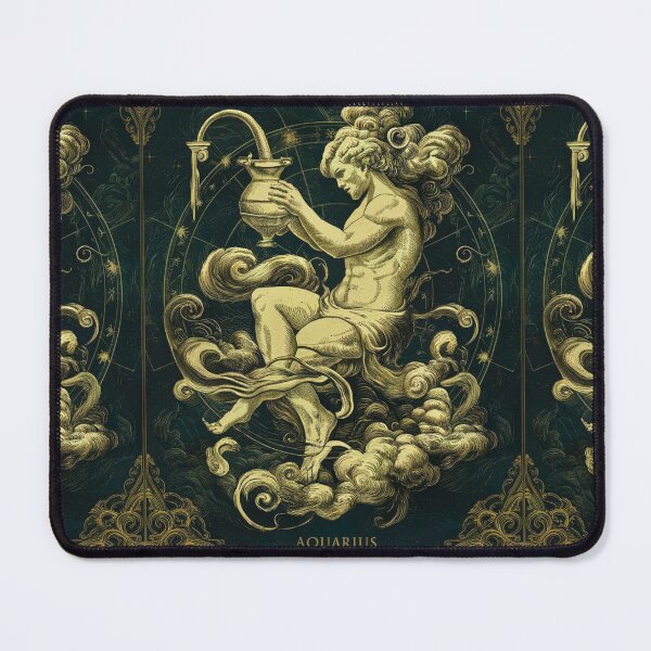 Item preview, Aquarius Astrology. Zodiac sign, Aquarius symbol designed and sold by ZodiacWonders.