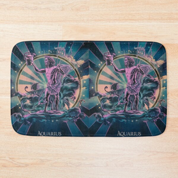 Item preview, Aquarius Astrology. Zodiac sign, Aquarius symbol designed and sold by ZodiacWonders.