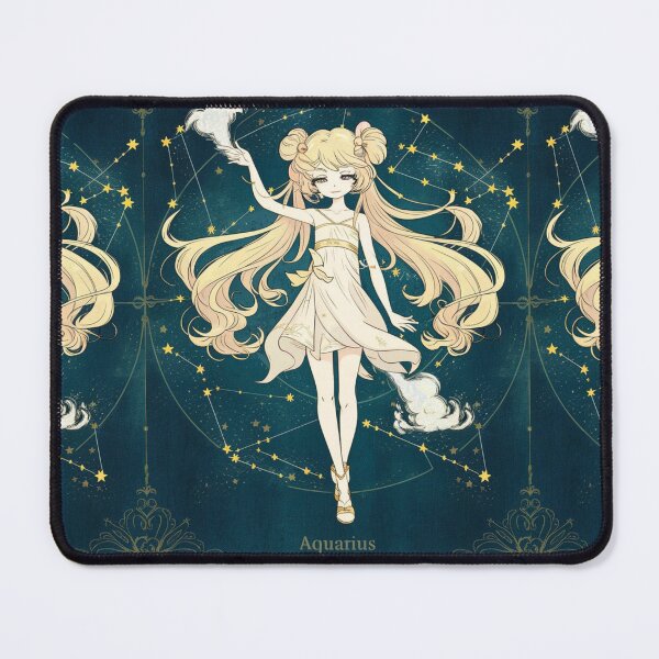 Item preview, Aquarius Astrology. Zodiac sign, Aquarius symbol designed and sold by ZodiacWonders.