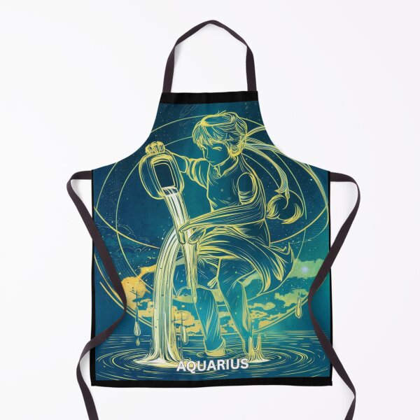 Item preview, Aquarius Astrology. Zodiac sign, Aquarius symbol designed and sold by ZodiacWonders.