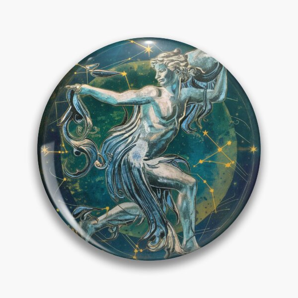 Item preview, Aquarius Astrology. Zodiac sign, Aquarius symbol designed and sold by ZodiacWonders.