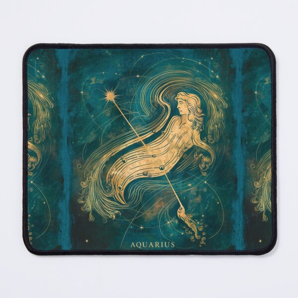 Item preview, Aquarius Astrology. Zodiac sign, Aquarius symbol designed and sold by ZodiacWonders.