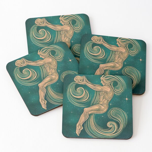Item preview, Aquarius Astrology. Zodiac sign, Aquarius symbol designed and sold by ZodiacWonders.
