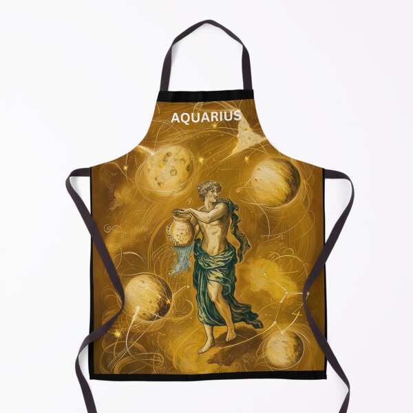 Aperçu de l'œuvre Astrologie du Verseau. Signe du zodiaque, symbole du Verseau créée et vendue par ZodiacWonders.