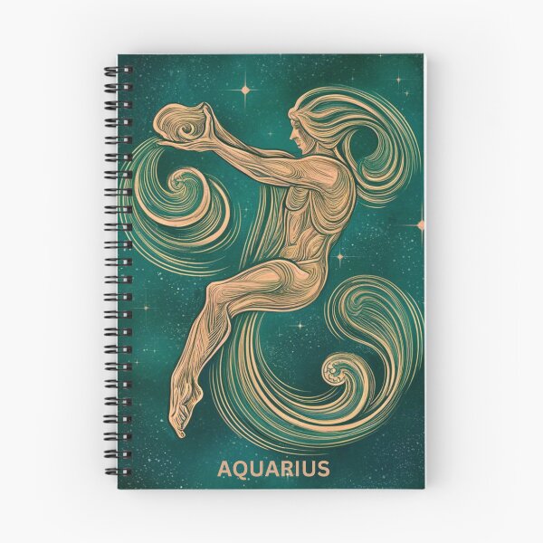 Item preview, Aquarius Astrology. Zodiac sign, Aquarius symbol designed and sold by ZodiacWonders.