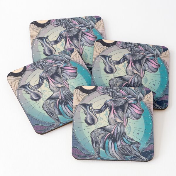 Item preview, Aquarius Astrology. Zodiac sign, Aquarius symbol designed and sold by ZodiacWonders.