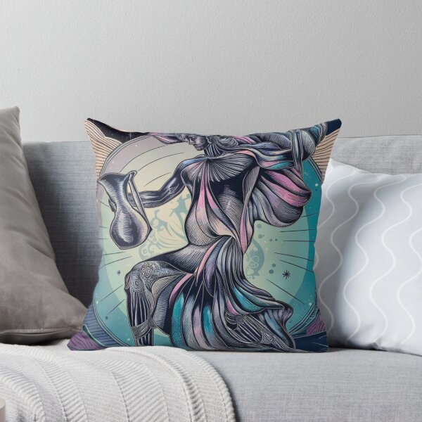 Item preview, Aquarius Astrology. Zodiac sign, Aquarius symbol designed and sold by ZodiacWonders.