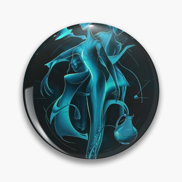 Item preview, Aquarius Astrology. Zodiac sign, Aquarius symbol designed and sold by ZodiacWonders.