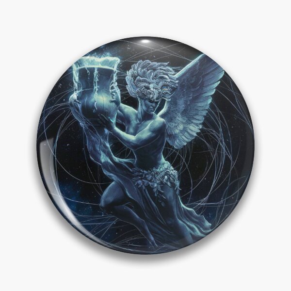 Item preview, Aquarius Astrology. Zodiac sign, Aquarius symbol designed and sold by ZodiacWonders.