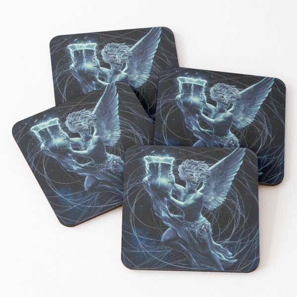 Item preview, Aquarius Astrology. Zodiac sign, Aquarius symbol designed and sold by ZodiacWonders.