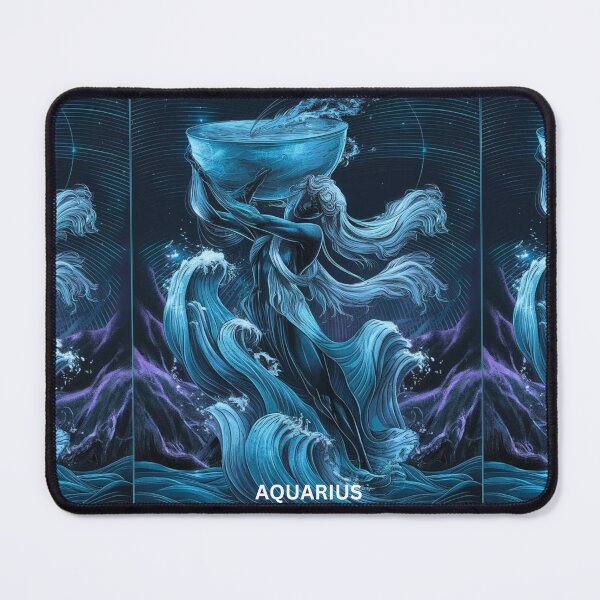 Item preview, Aquarius Astrology. Zodiac sign, Aquarius symbol designed and sold by ZodiacWonders.