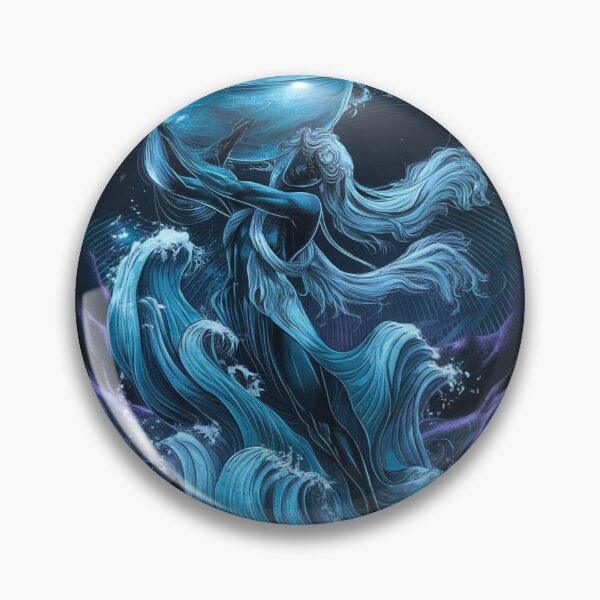 Item preview, Aquarius Astrology. Zodiac sign, Aquarius symbol designed and sold by ZodiacWonders.