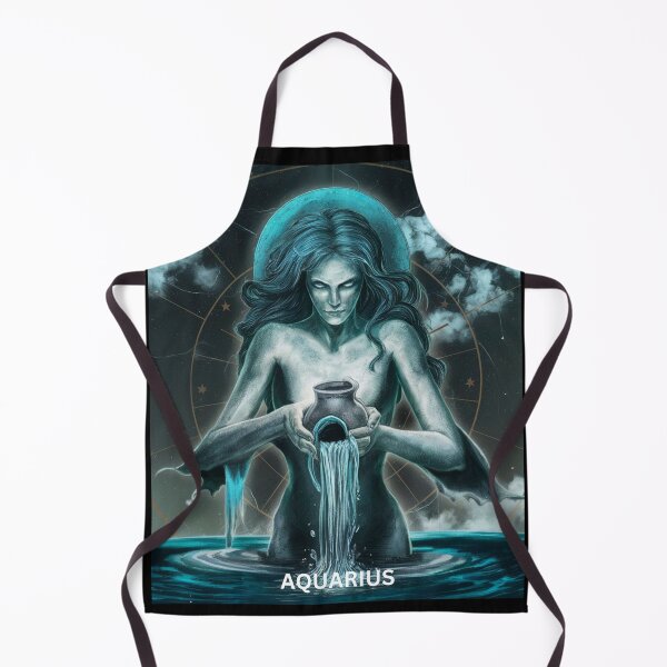 Item preview, Aquarius Astrology. Zodiac sign, Aquarius symbol designed and sold by ZodiacWonders.