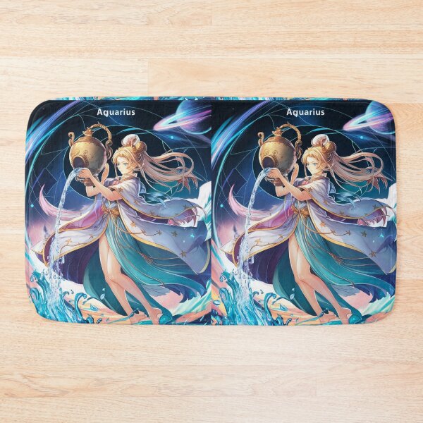 Item preview, Aquarius Astrology. Zodiac sign, Aquarius symbol designed and sold by ZodiacWonders.