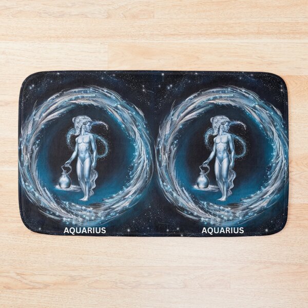 Aperçu de l'œuvre Astrologie du Verseau. Signe du zodiaque, symbole du Verseau créée et vendue par ZodiacWonders.