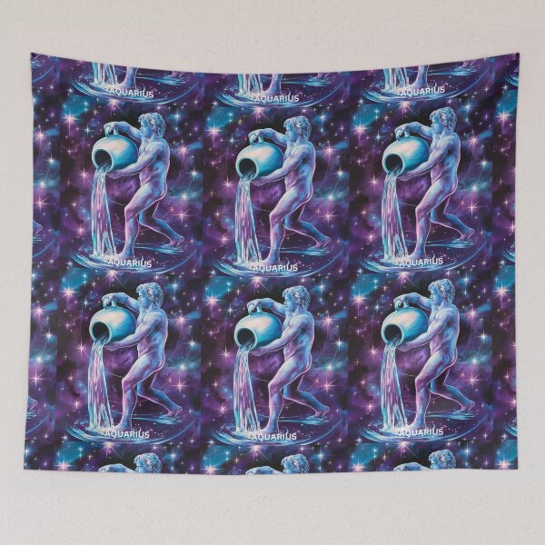 Item preview, Aquarius Astrology. Zodiac sign, Aquarius symbol designed and sold by ZodiacWonders.