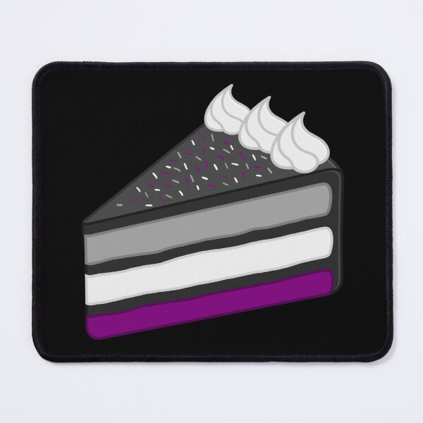 Item preview, Delicious Slice of Asexual Cake designed and sold by AroAxel.