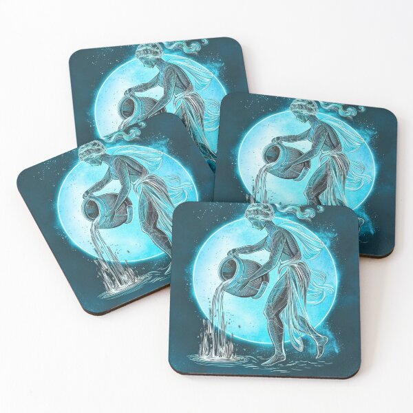 Item preview, Aquarius Astrology. Zodiac sign, Aquarius symbol designed and sold by ZodiacWonders.