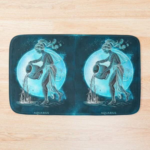 Item preview, Aquarius Astrology. Zodiac sign, Aquarius symbol designed and sold by ZodiacWonders.