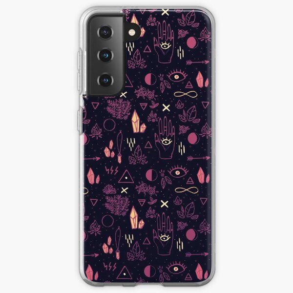 Witchcraft Pattern - Sunset Samsung Galaxy Soft Case