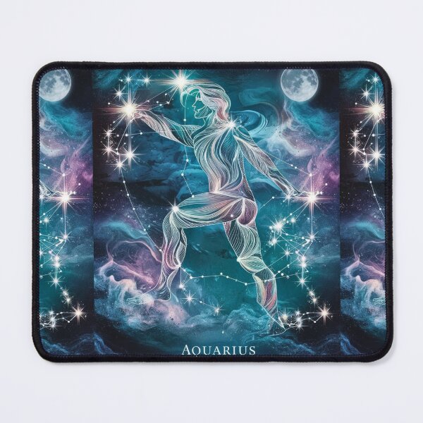 Item preview, Aquarius Astrology. Zodiac sign, Aquarius symbol designed and sold by ZodiacWonders.