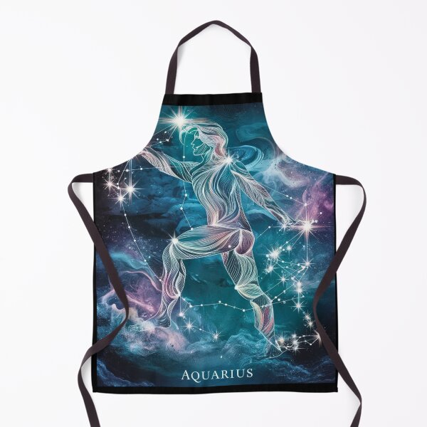 Item preview, Aquarius Astrology. Zodiac sign, Aquarius symbol designed and sold by ZodiacWonders.