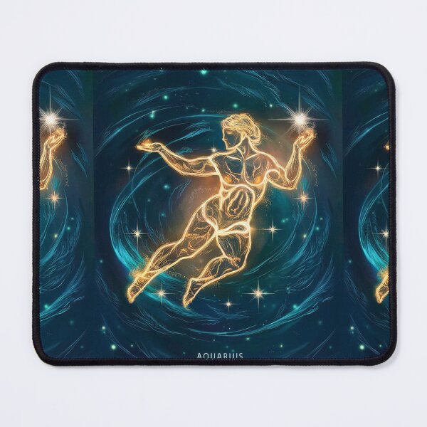 Item preview, Aquarius Astrology. Zodiac sign, Aquarius symbol designed and sold by ZodiacWonders.