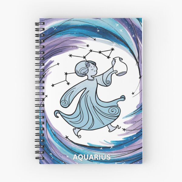Item preview, Aquarius Astrology. Zodiac sign, Aquarius symbol designed and sold by ZodiacWonders.