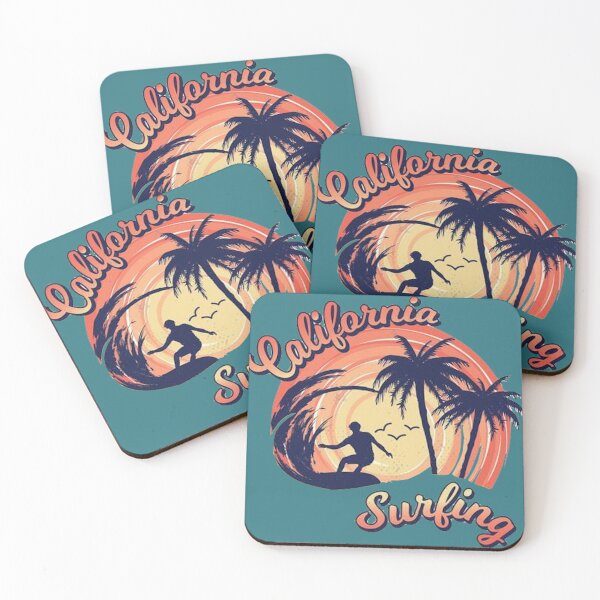 Item preview, Retro 70's California Surfing Design designed and sold by DukeGroovy.