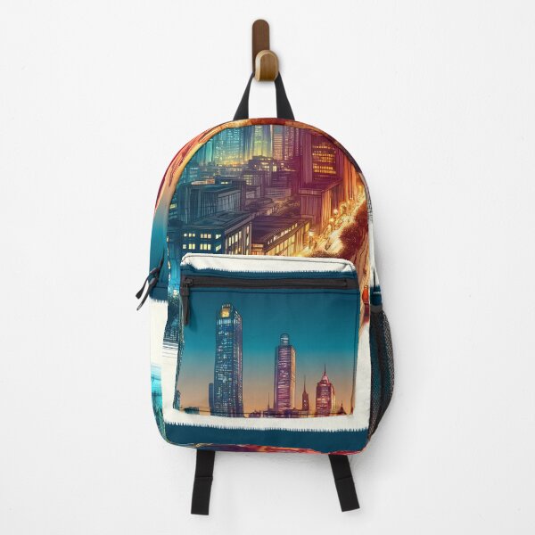 Item preview, Twilight Pulse: Dynamic Cityscape Art designed and sold by PixelPonder.