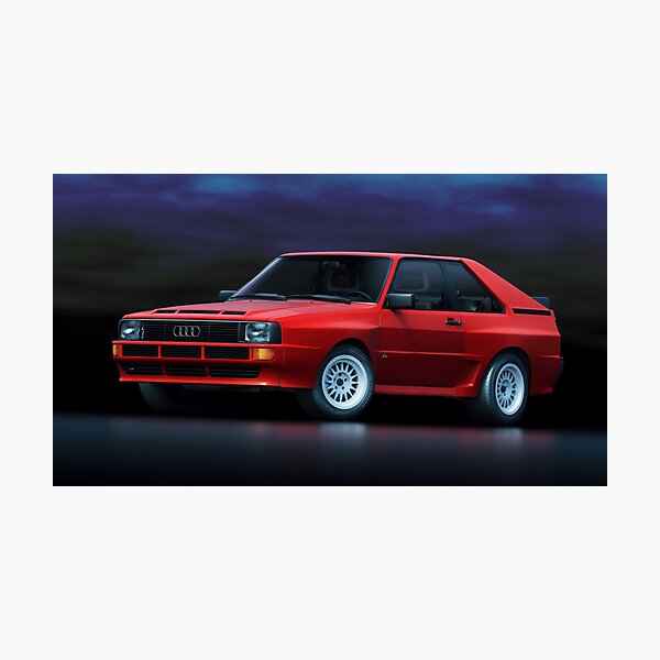 Audi Sport Quattro Photographic Print