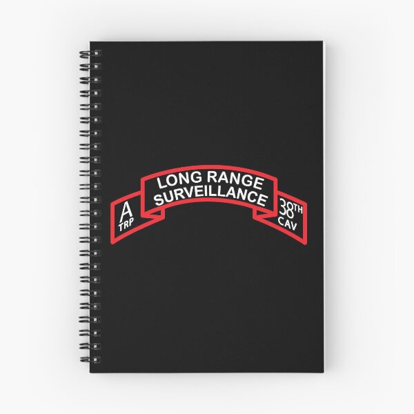 Item preview, SSI - A Trp,  38th Cavalry (Long Range Surveillance )Scroll X 300 designed and sold by Military Insignia Products.
