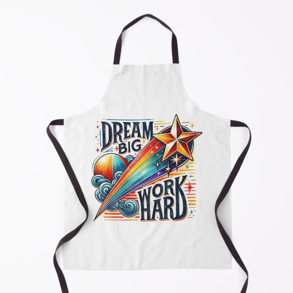 Item preview, Dream big - work hard designed and sold by Made-by-Gus.