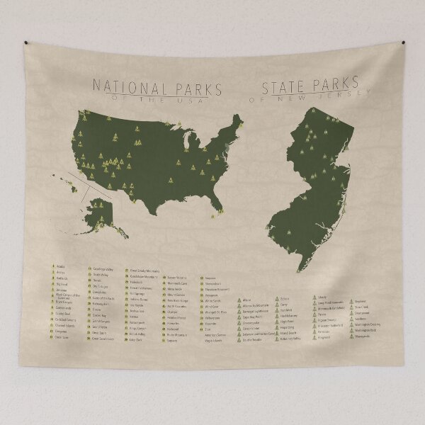 Item preview, US National Parks - New Jersey designed and sold by FinlayMcNevin.