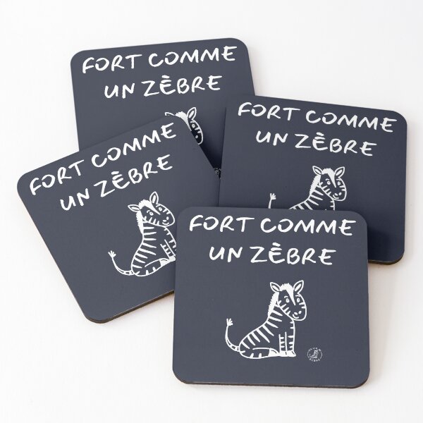 Item preview, Strong as a zebra - white designed and sold by maviedezebre.