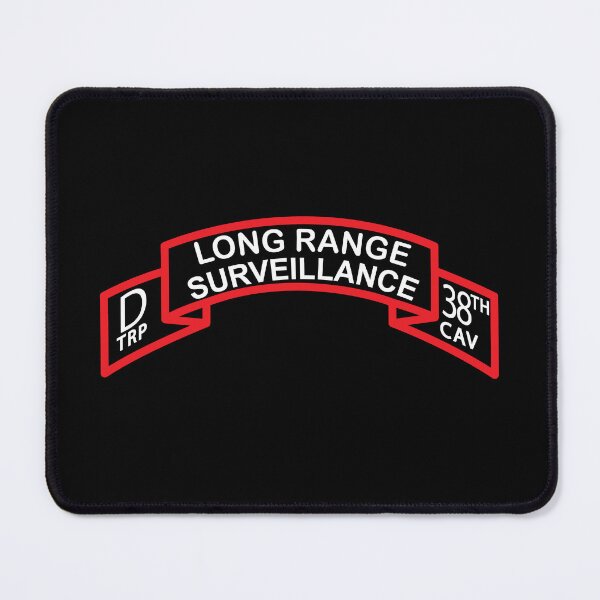 Item preview, SSI - D Trp,  38th Cavalry (Long Range Surveillance )Scroll X 300 designed and sold by Military Insignia Products.