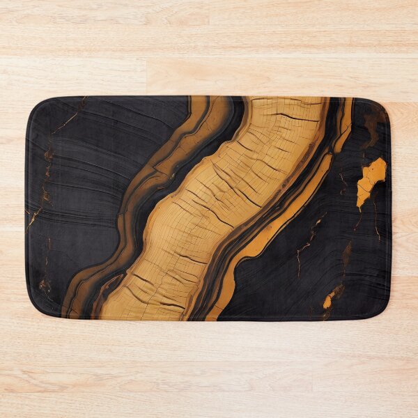 Item preview, Black and Gold wooden texture designed and sold by L7GraphicLab.