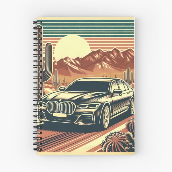 Item preview, coche moderno estilo vintage designed and sold by UniqTshirts.