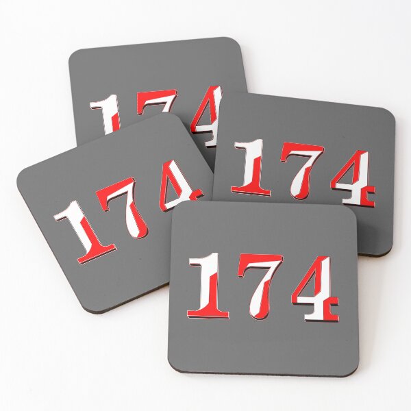 Item preview, number one hundred and  seventy four digit 174 order sequence team member age designed and sold by 4rpixs.