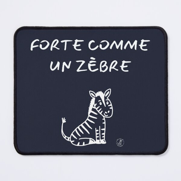 Item preview, Strong like a zebra - white designed and sold by maviedezebre.