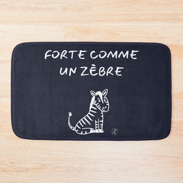 Item preview, Strong like a zebra - white designed and sold by maviedezebre.