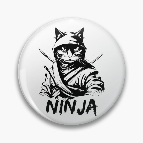 Item preview, Ninja Cat designed and sold by flashcompact.