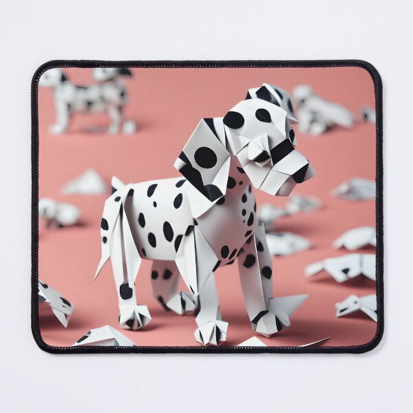 Item preview, Origami Art - Spots of Joy: Dalmatian Puppy Playtime designed and sold by ArtfulFolds.