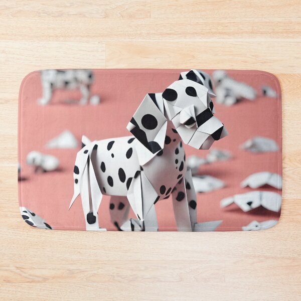 Item preview, Origami Art - Spots of Joy: Dalmatian Puppy Playtime designed and sold by ArtfulFolds.