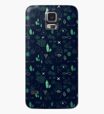 Witchcraft Pattern - Moss Hülle & Klebefolie für Samsung Galaxy
