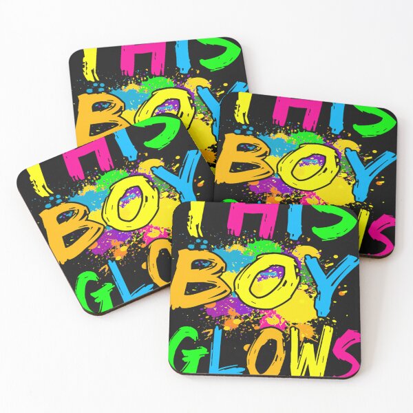 Item preview,  This Boy Glows Retro Party designed and sold by LisaYang1.
